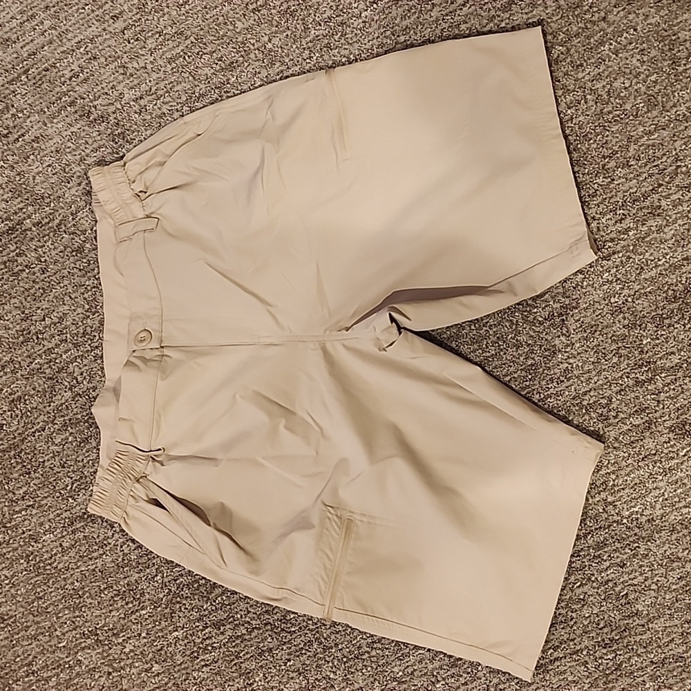 Willit khaki colored shorts size XL inseam 10 inches